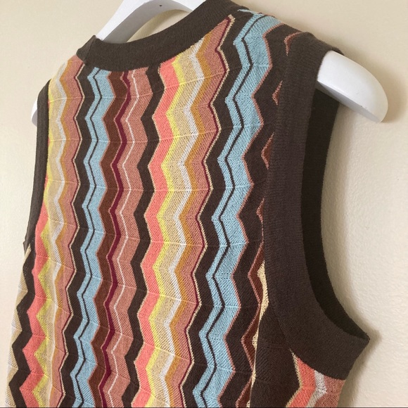 Missoni for Target / Brown chevron stripe dress - Picture 12 of 14